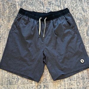 Men’s Vuori Kore Shorts in Blue Print Size L